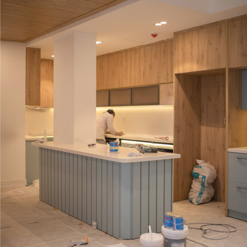 kitchen renovating